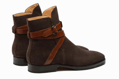 Jodhpur Boot - Dark Brown Suede - KING'S