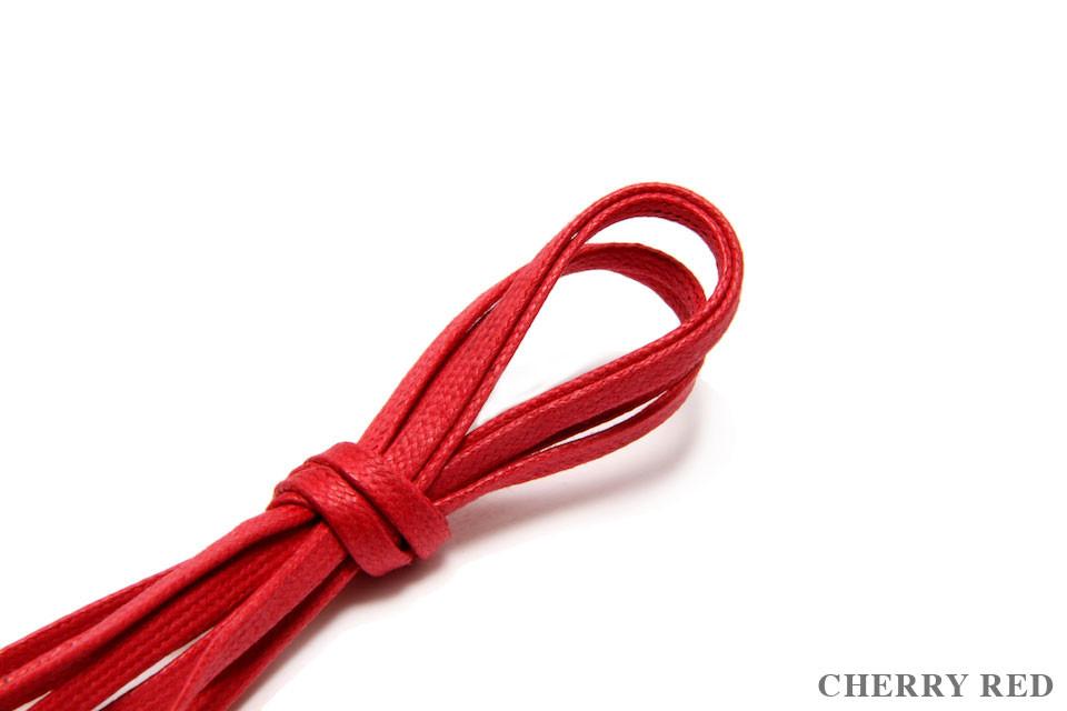 Flat shoelaces cherry red, premium quality shoes laces in Dubai.