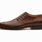 Plain Wholecut Oxford - Brown (with side lacing) - KING'S